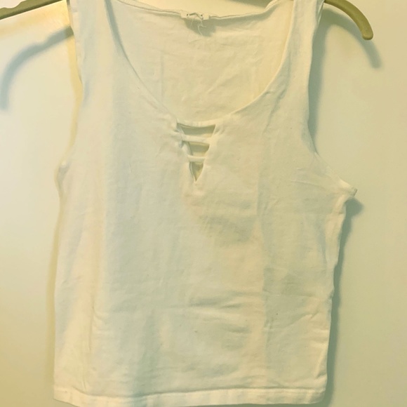 Garage White Tank Top - Picture 1 of 1
